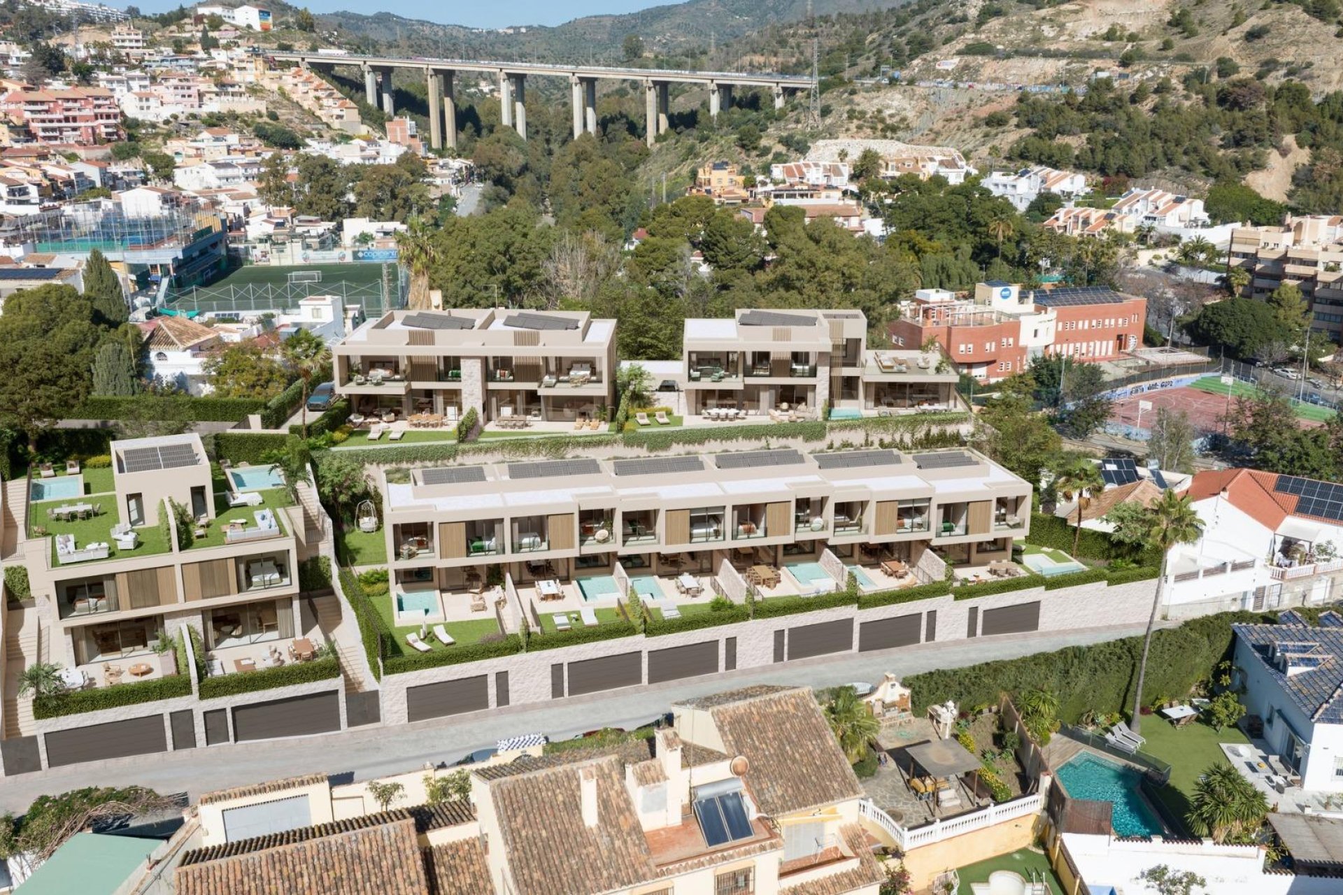 Nieuwbouw Woningen - Rijwoning - Málaga - Pedregalejo