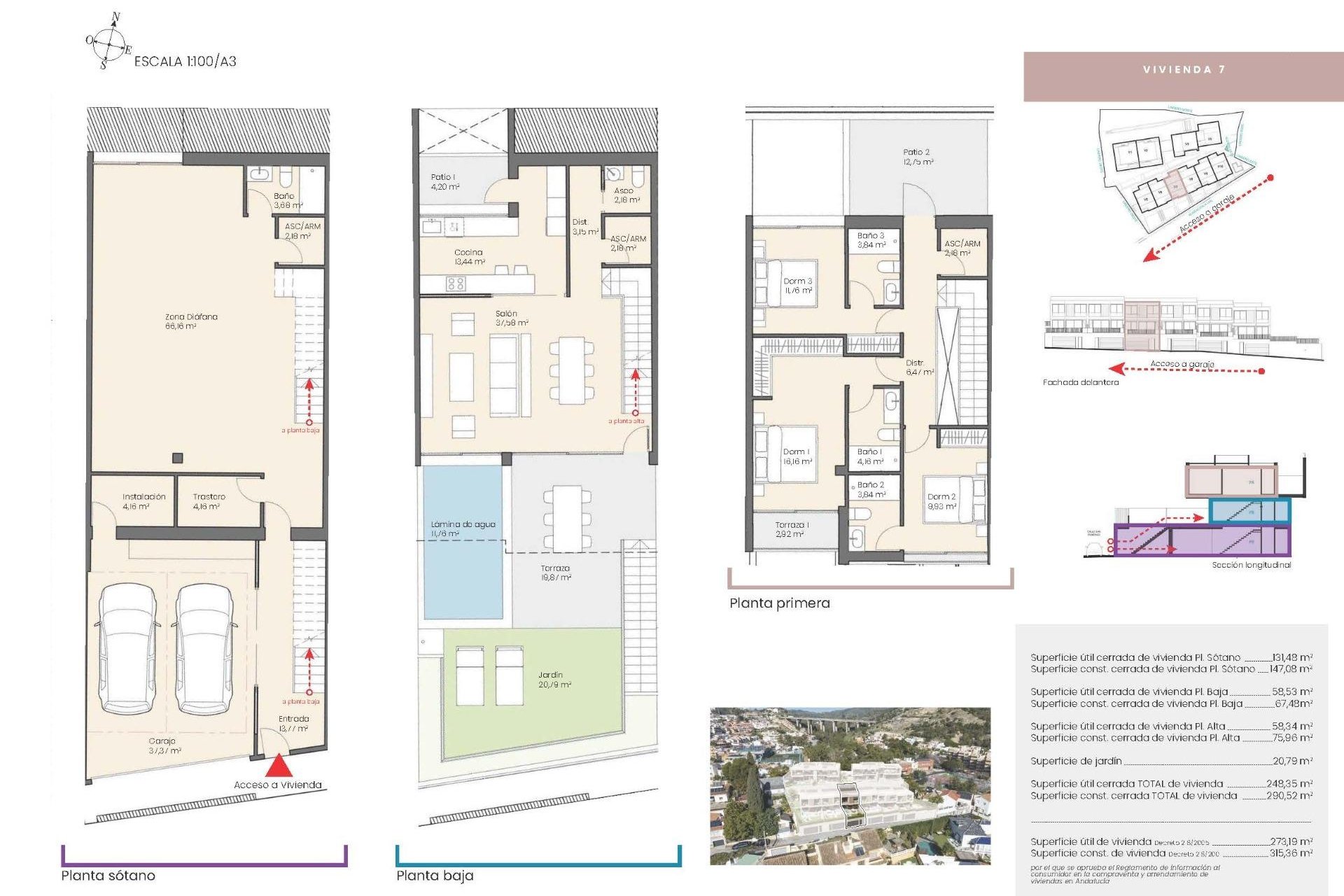 Nieuwbouw Woningen - Rijwoning - Málaga - Pedregalejo