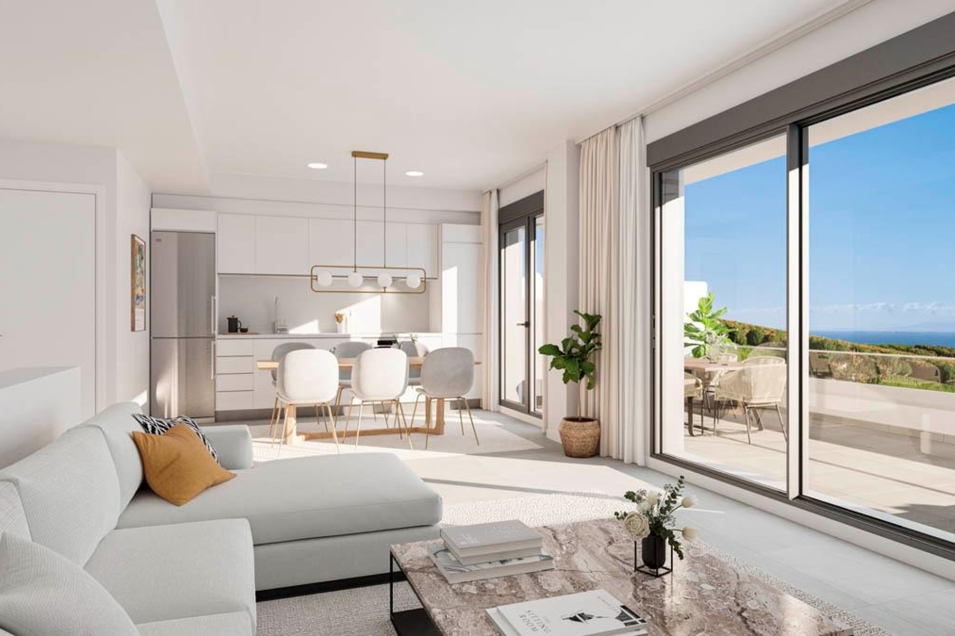 Nieuwbouw Woningen - Rijwoning - Manilva - Punta Chullera