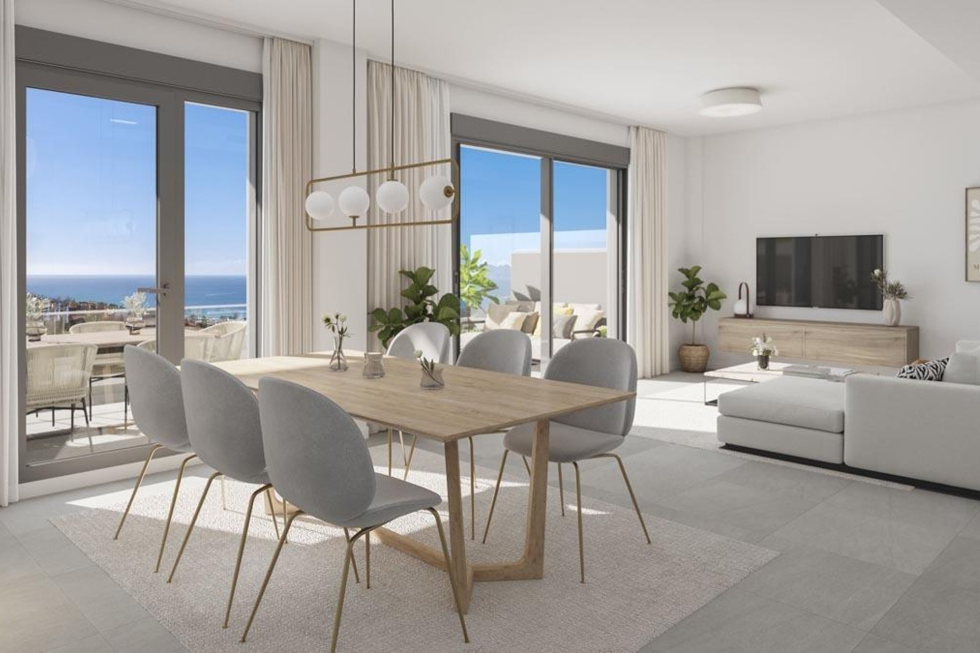 Nieuwbouw Woningen - Rijwoning - Manilva - Punta Chullera