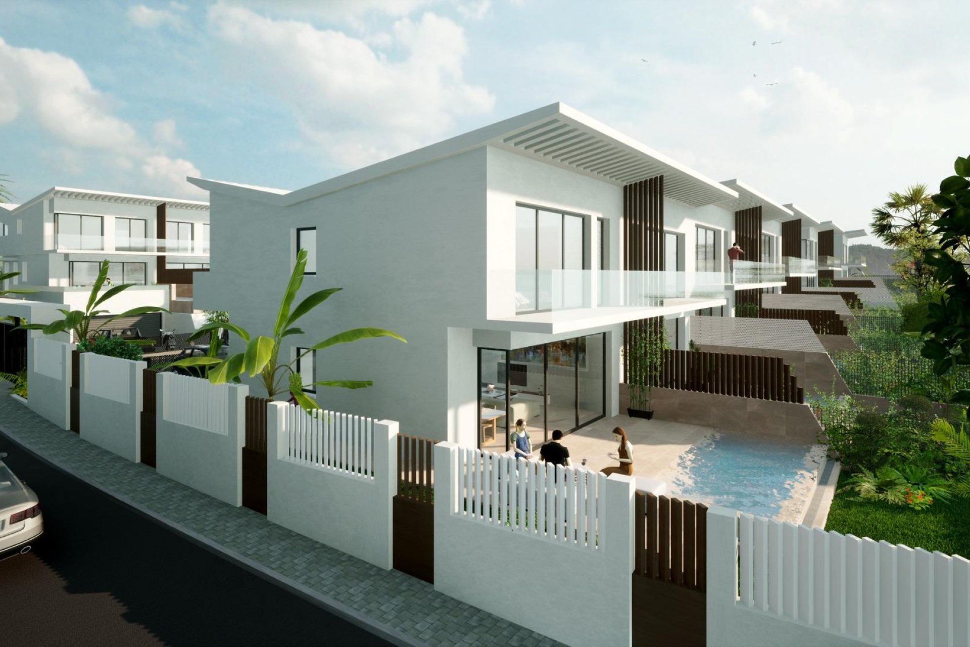 Nieuwbouw Woningen - Rijwoning - Mijas - Calanova