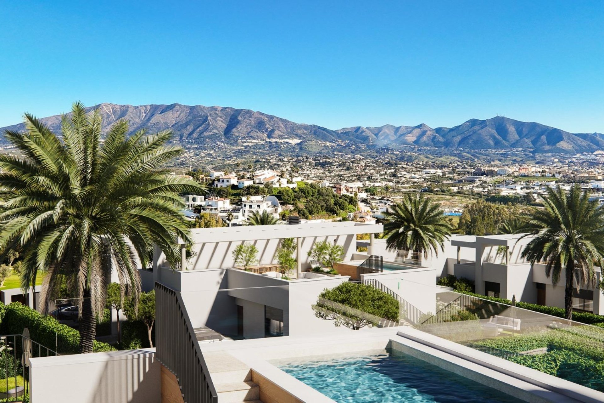 Nieuwbouw Woningen - Rijwoning - Mijas - Cerrado del Águila Golf