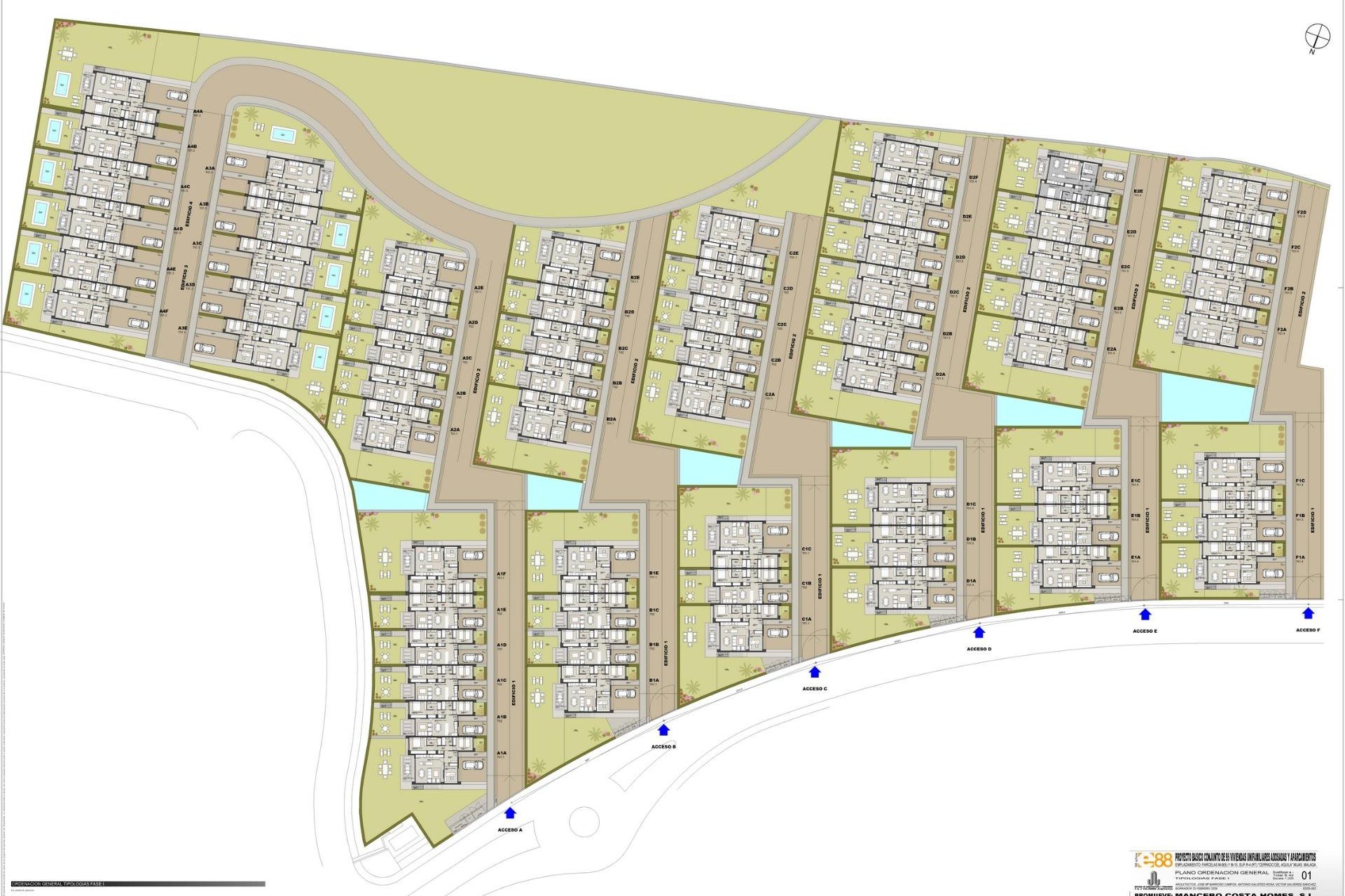 Nieuwbouw Woningen - Rijwoning - Mijas - Cerrado del Águila Golf