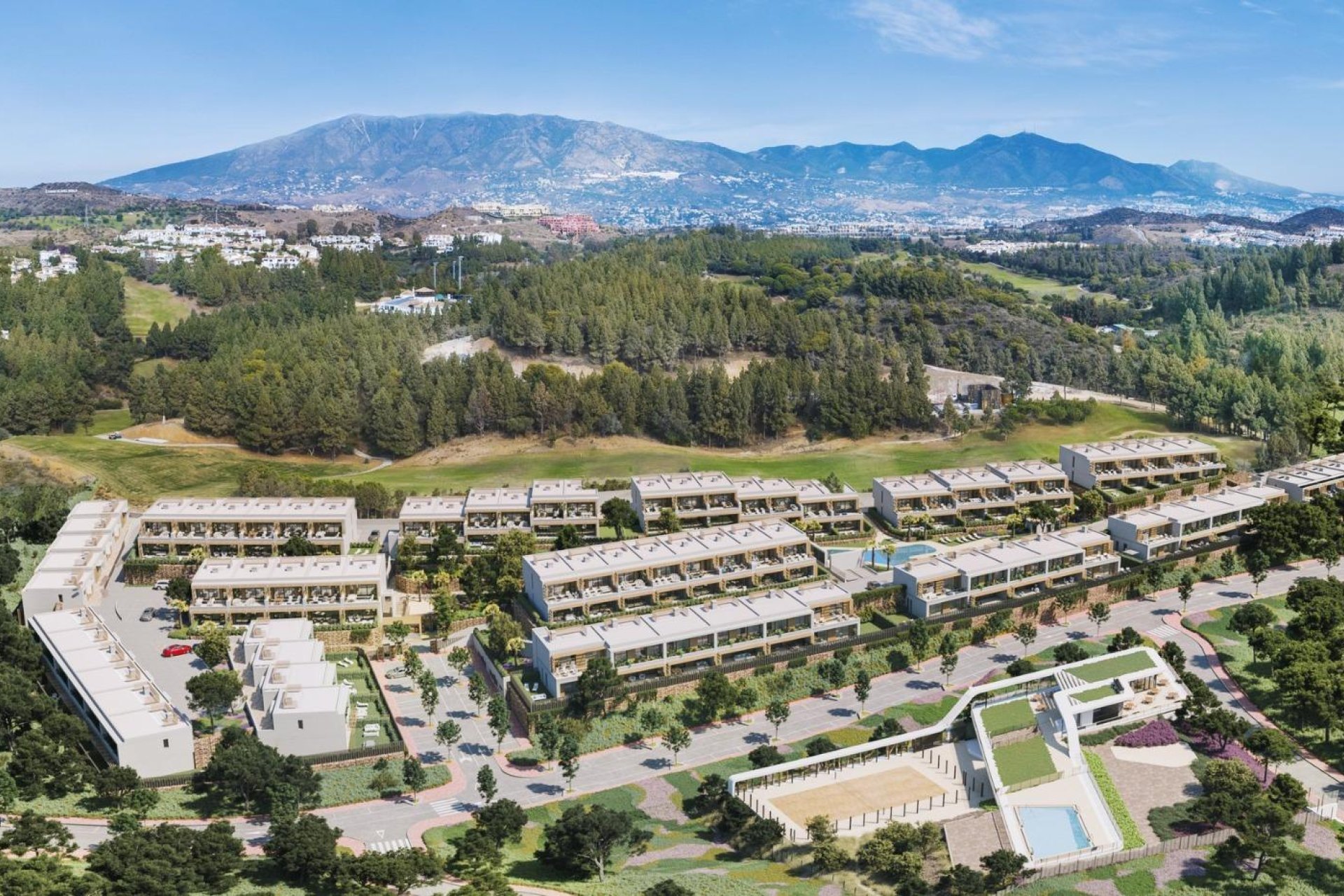 Nieuwbouw Woningen - Rijwoning - Mijas - El Faro