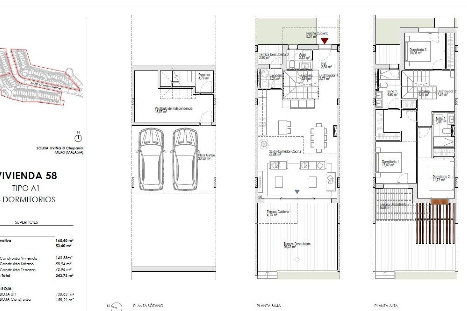 Nieuwbouw Woningen - Rijwoning - Mijas - La Cala De Mijas