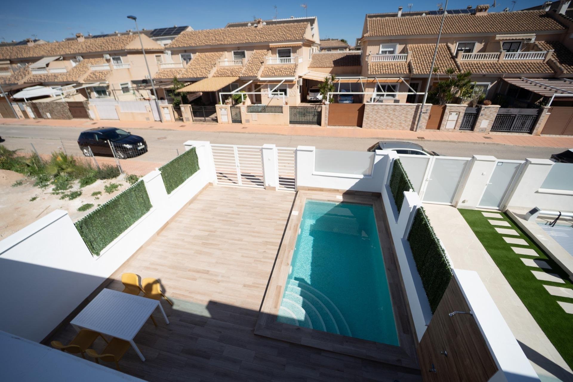 Nieuwbouw Woningen - Rijwoning - San Javier - Parque del doce