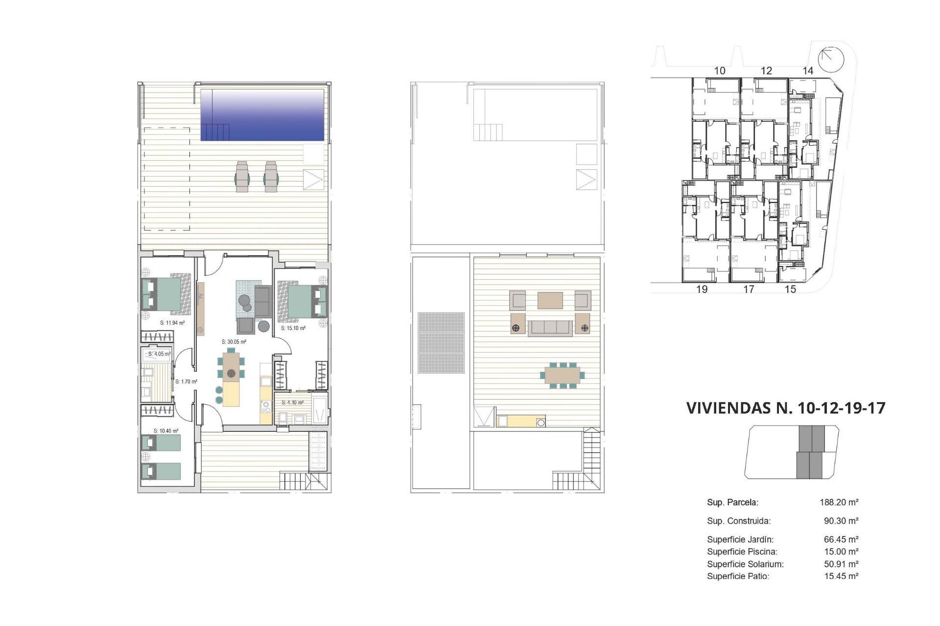 Nieuwbouw Woningen - Rijwoning - Torre Pacheco - Roldán