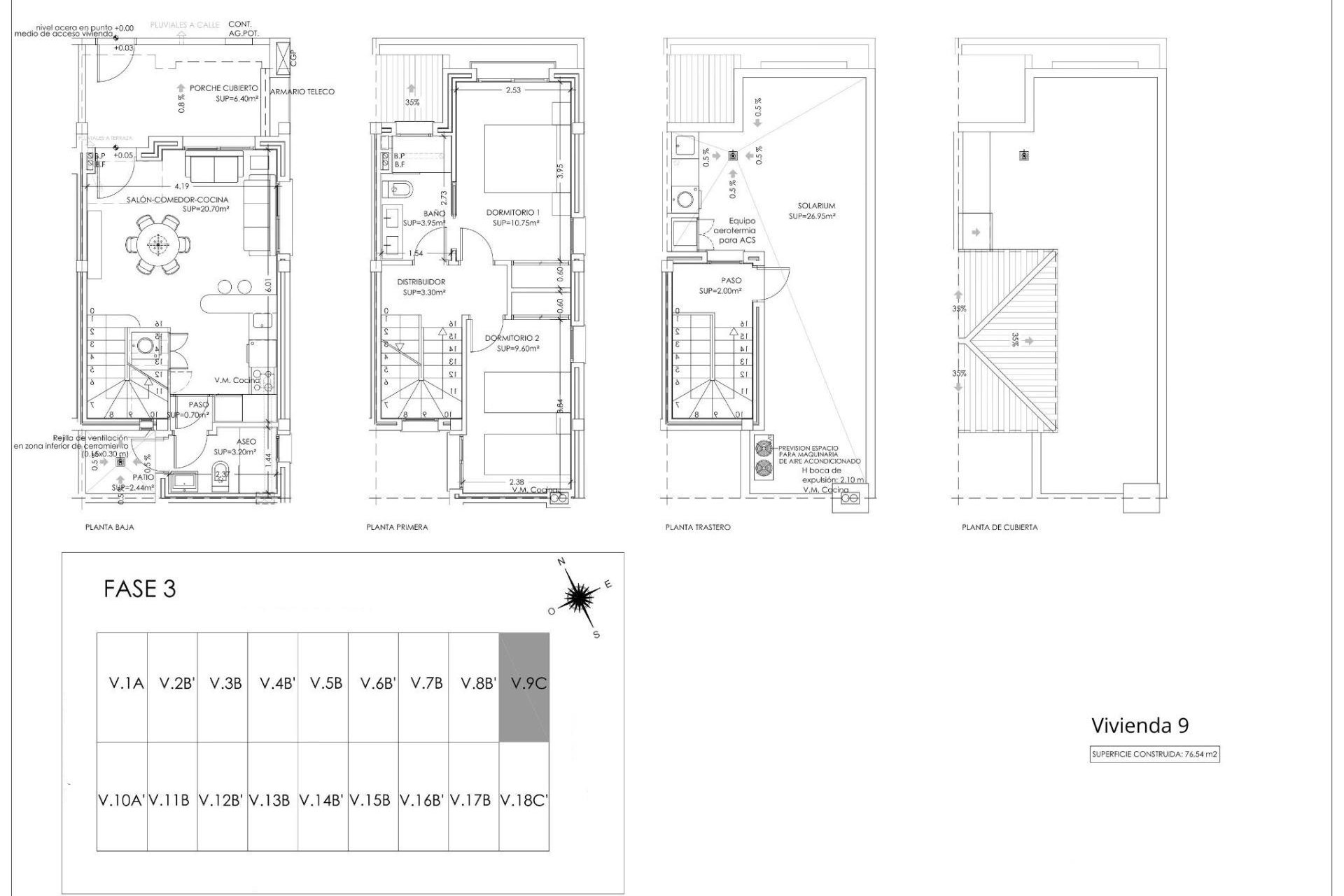 Nieuwbouw Woningen - Rijwoning - Torre Pacheco - Santa Rosalia