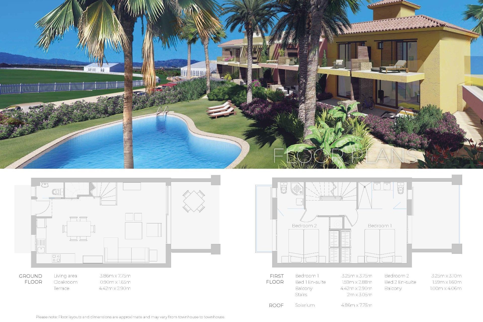 Nieuwbouw Woningen - Town House - Cuevas Del Almanzora - Desert Spring Golf