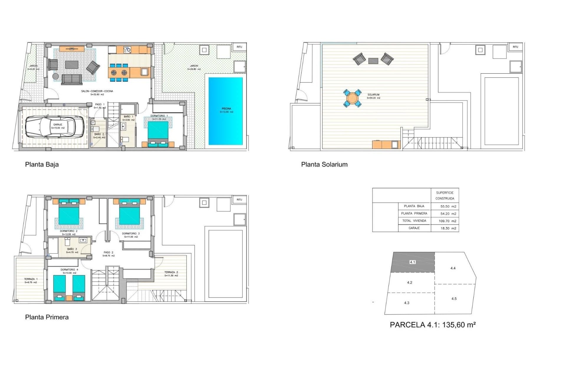 Nieuwbouw Woningen - Town House - Los Belones - Center