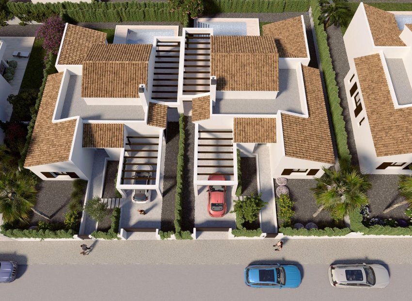 Nieuwbouw Woningen - Villa - Algorfa - Castillo de montemar