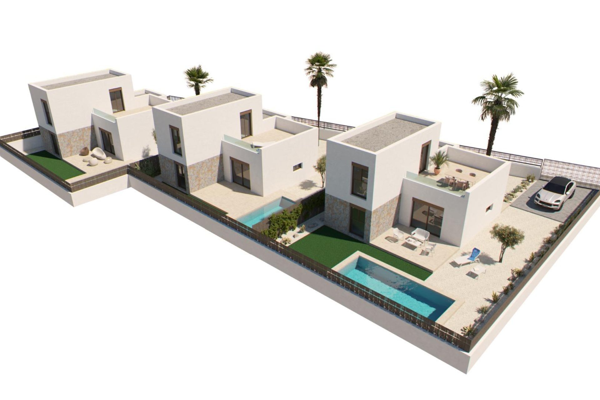 Nieuwbouw Woningen - Villa - Algorfa - La Finca Golf