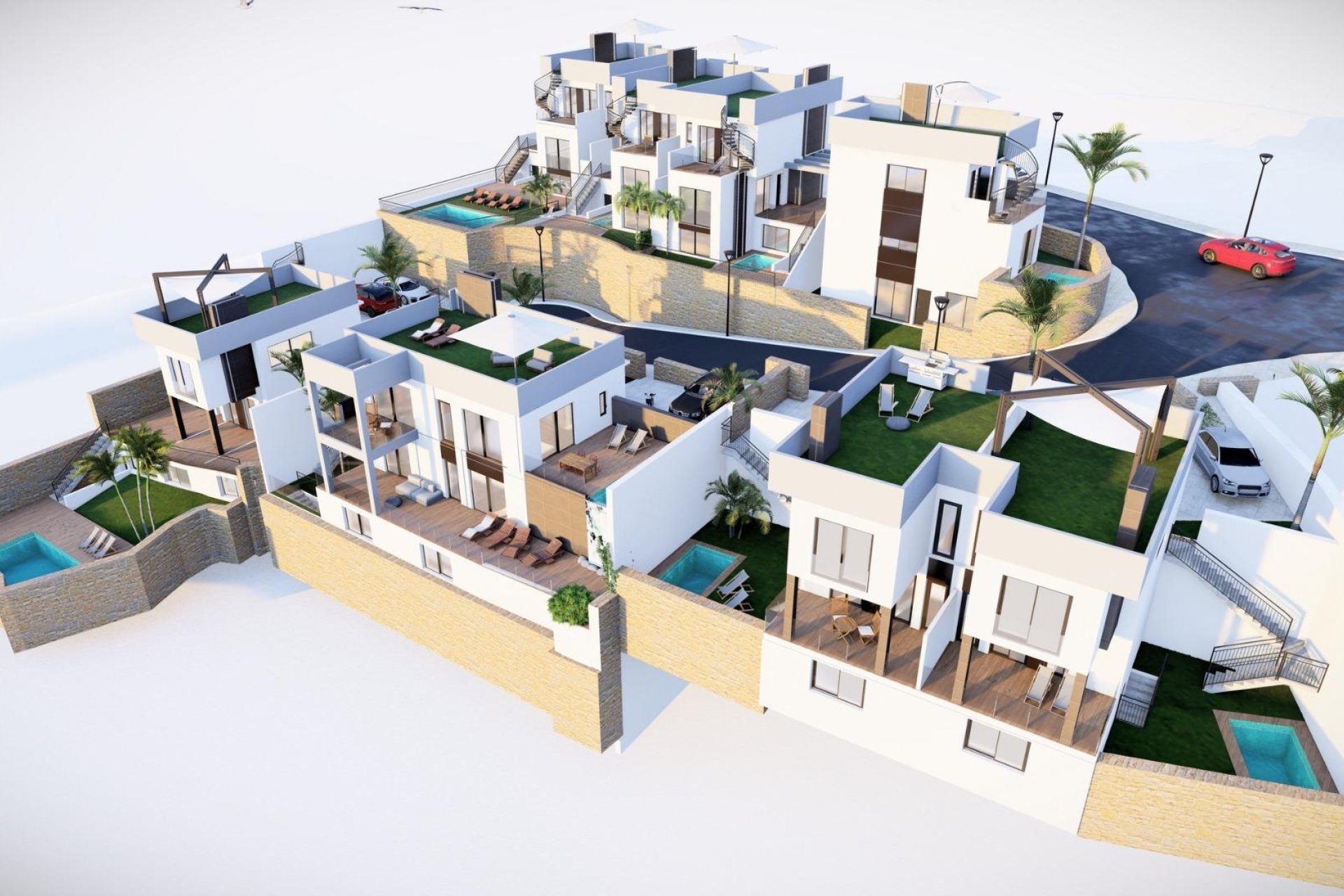 Nieuwbouw Woningen - Villa - Algorfa - La Finca Golf