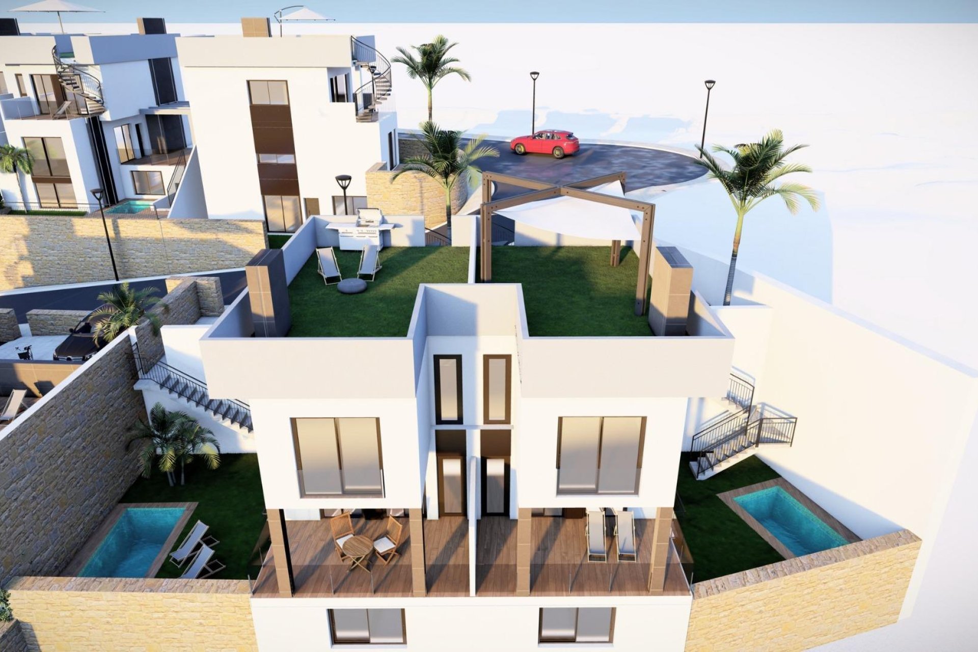 Nieuwbouw Woningen - Villa - Algorfa - La Finca Golf