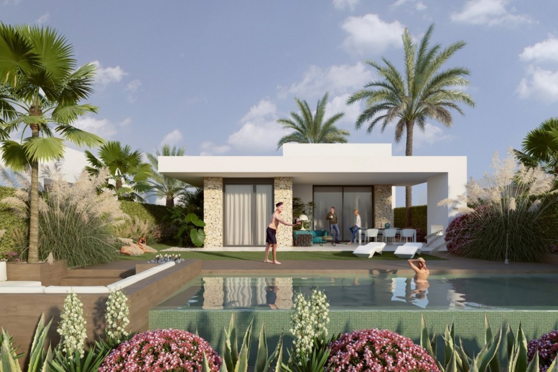 Nieuwbouw Woningen - Villa - Algorfa - La Finca Golf