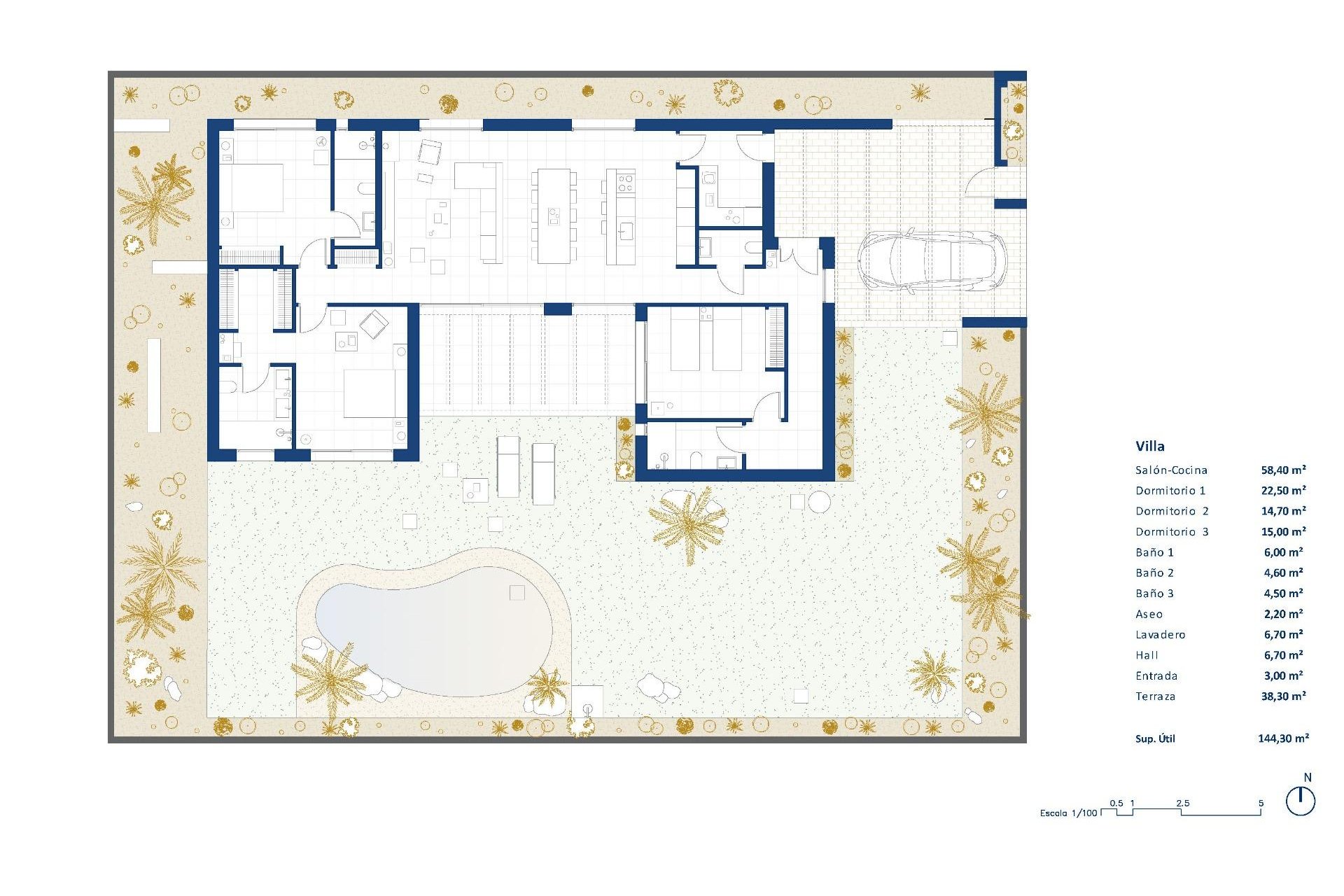 Nieuwbouw Woningen - Villa - Banos y Mendigo - Altaona Golf