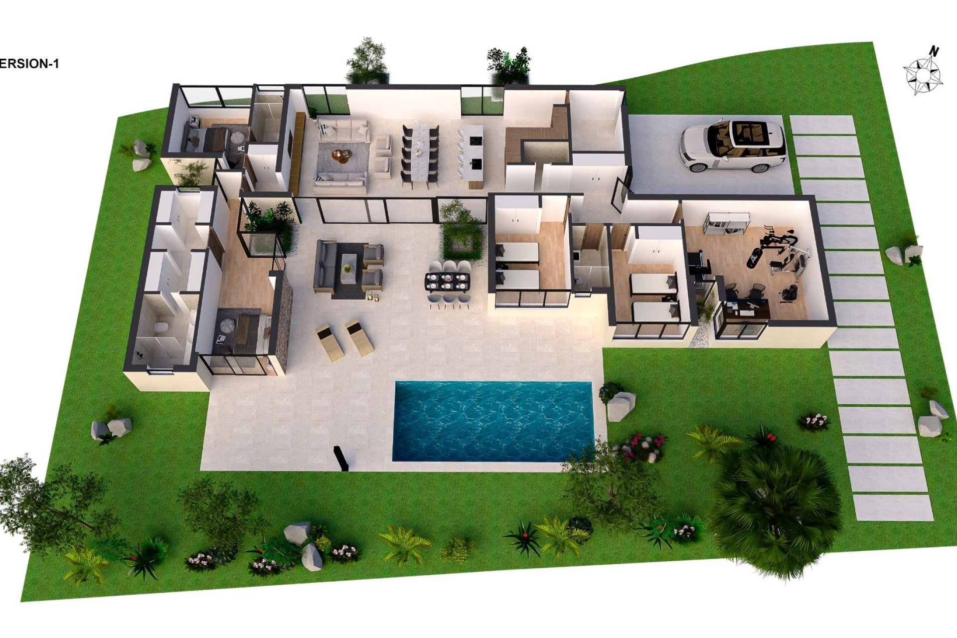 Nieuwbouw Woningen - Villa - Banos y Mendigo - Altaona Golf