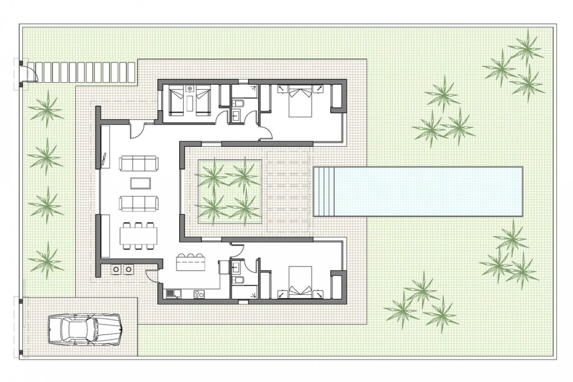 Nieuwbouw Woningen - Villa - Benijofar - Polideportivo