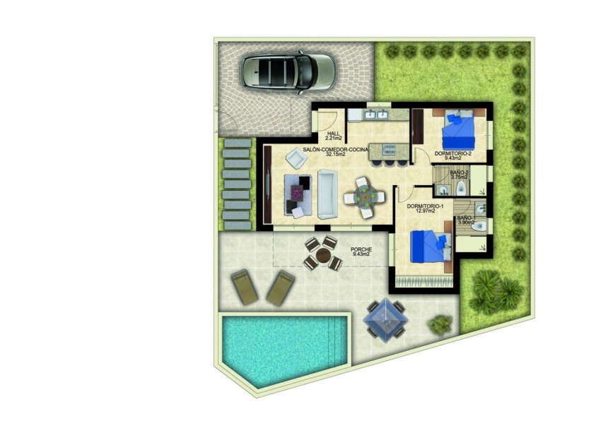 Nieuwbouw Woningen - Villa - Benijofar