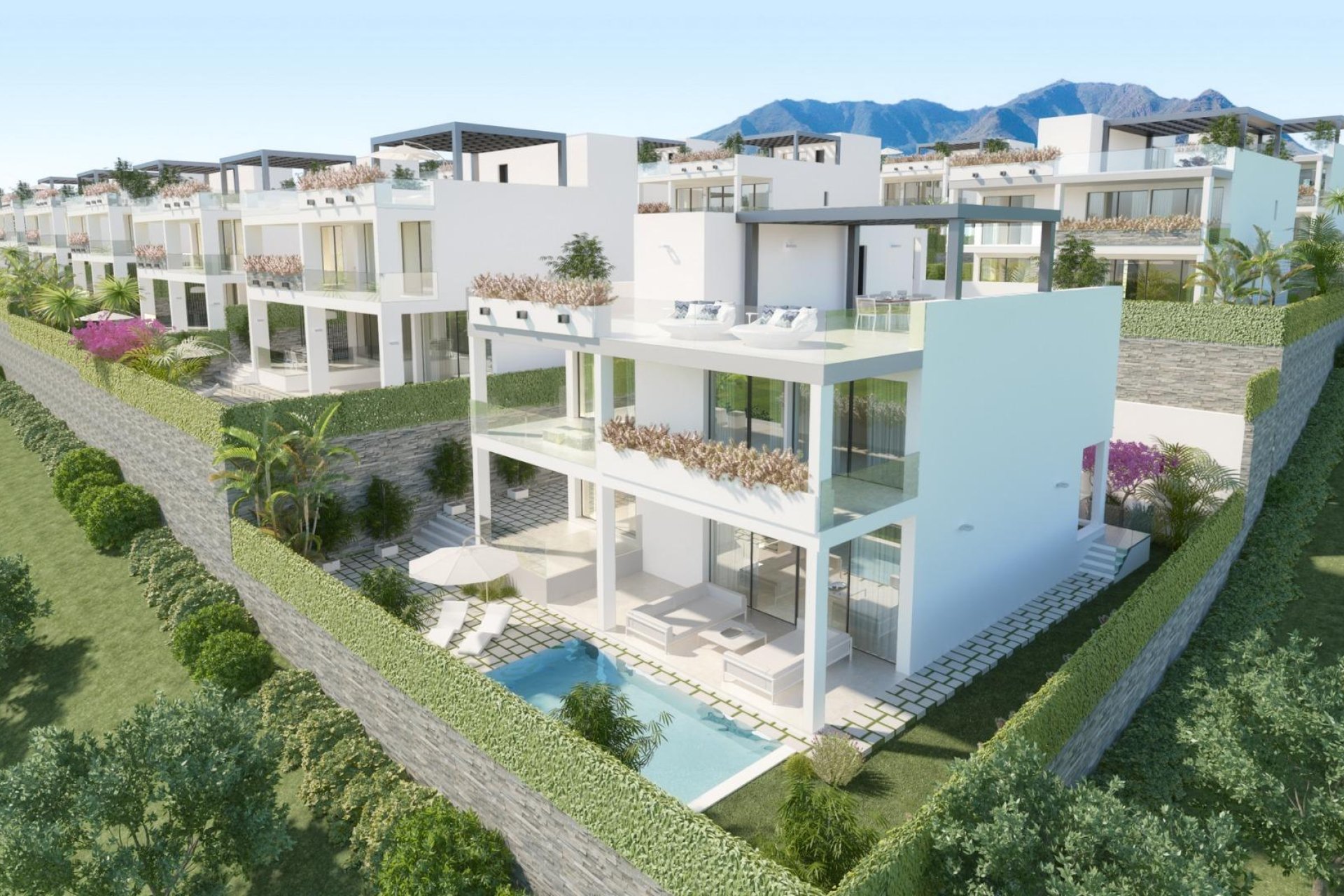 Nieuwbouw Woningen - Villa - Estepona - Estepona Golf