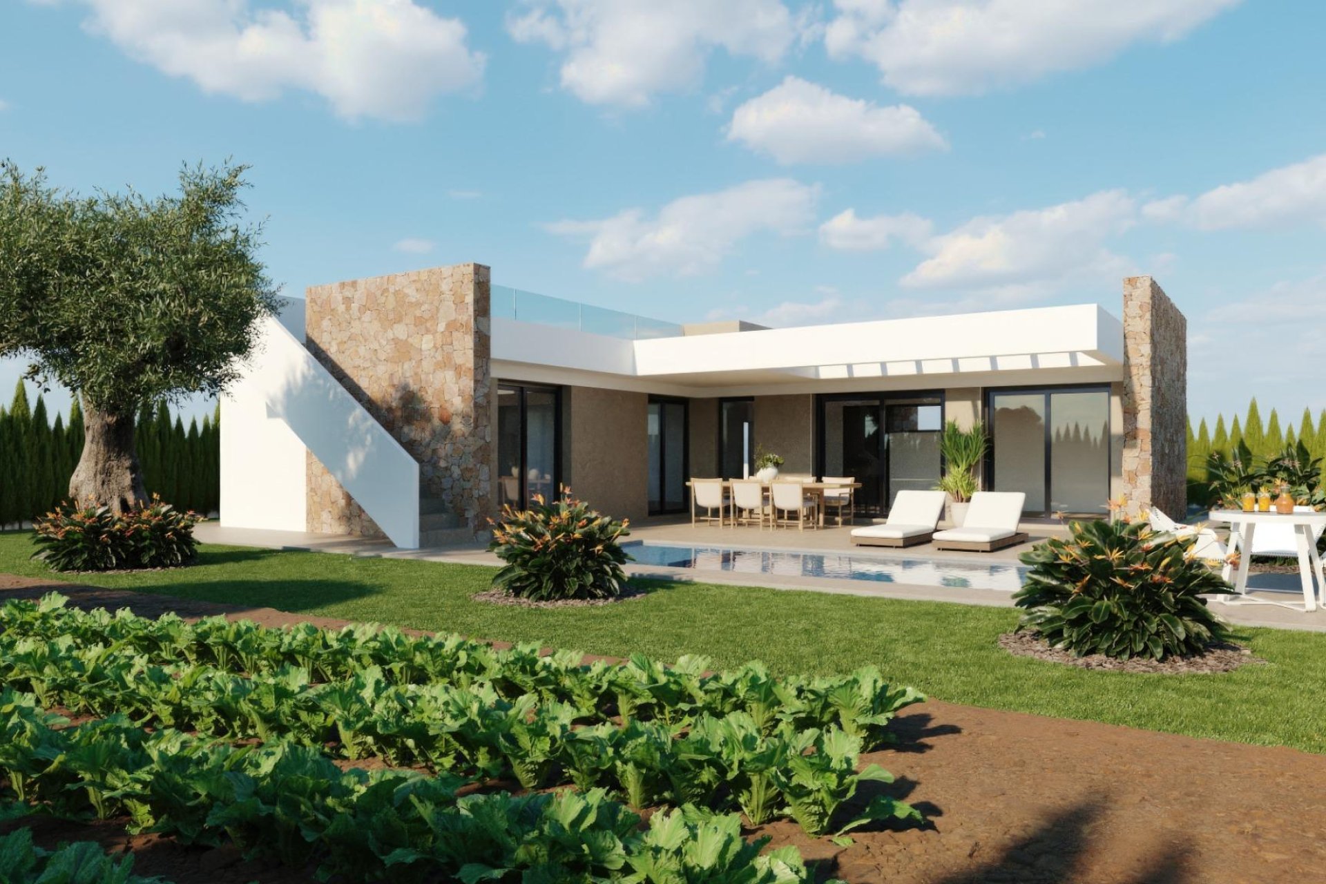 Nieuwbouw Woningen - Villa - Fuente Álamo - Hacienda del Alamo