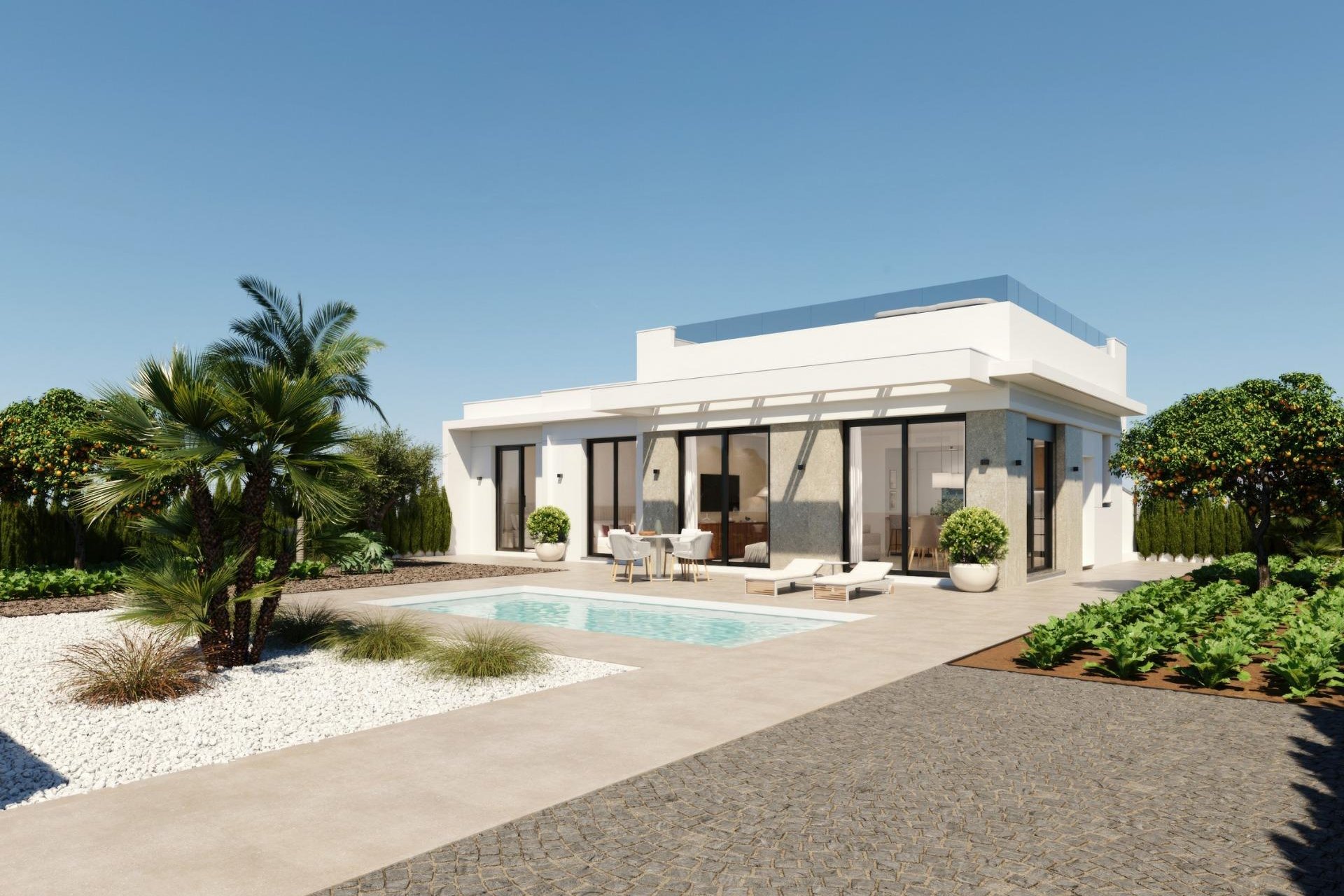Nieuwbouw Woningen - Villa - Fuente Álamo - Hacienda del Alamo