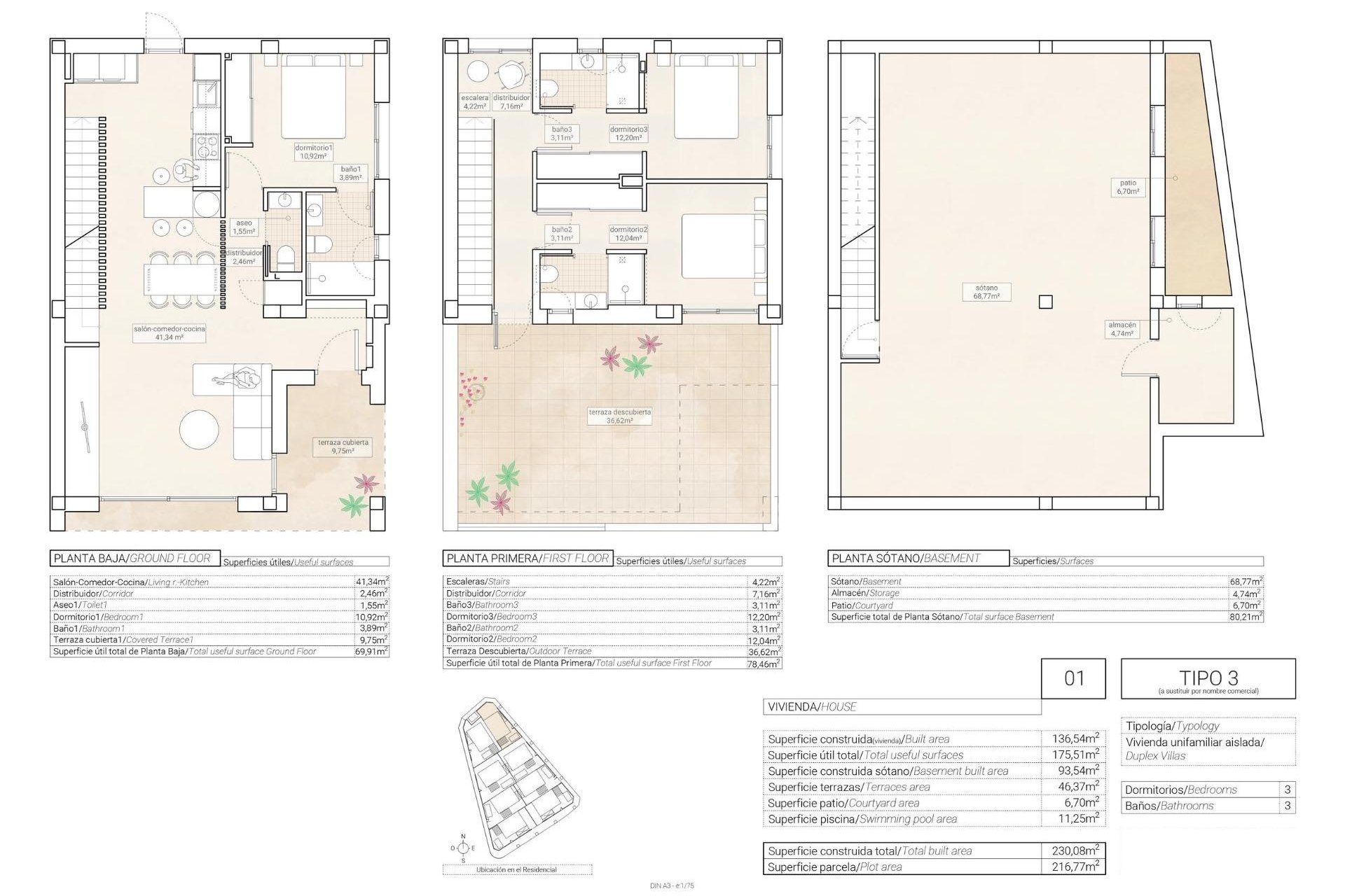 Nieuwbouw Woningen - Villa - Hondón de las Nieves - Center