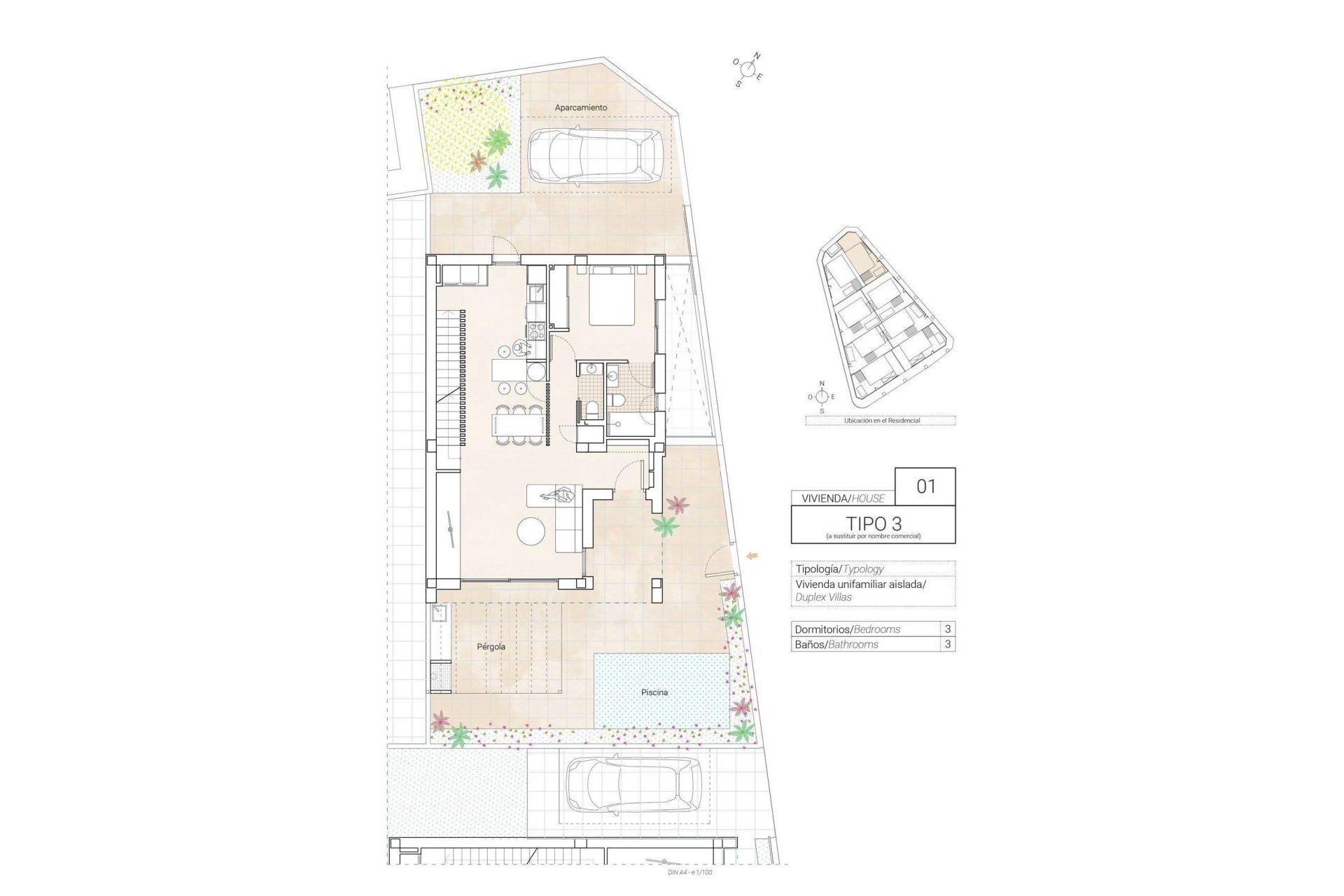 Nieuwbouw Woningen - Villa - Hondón de las Nieves - Center