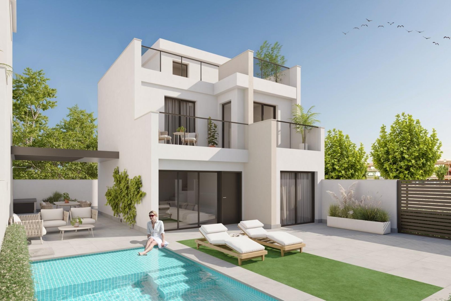 Nieuwbouw Woningen - Villa - Los Alcazares - Los Narejos