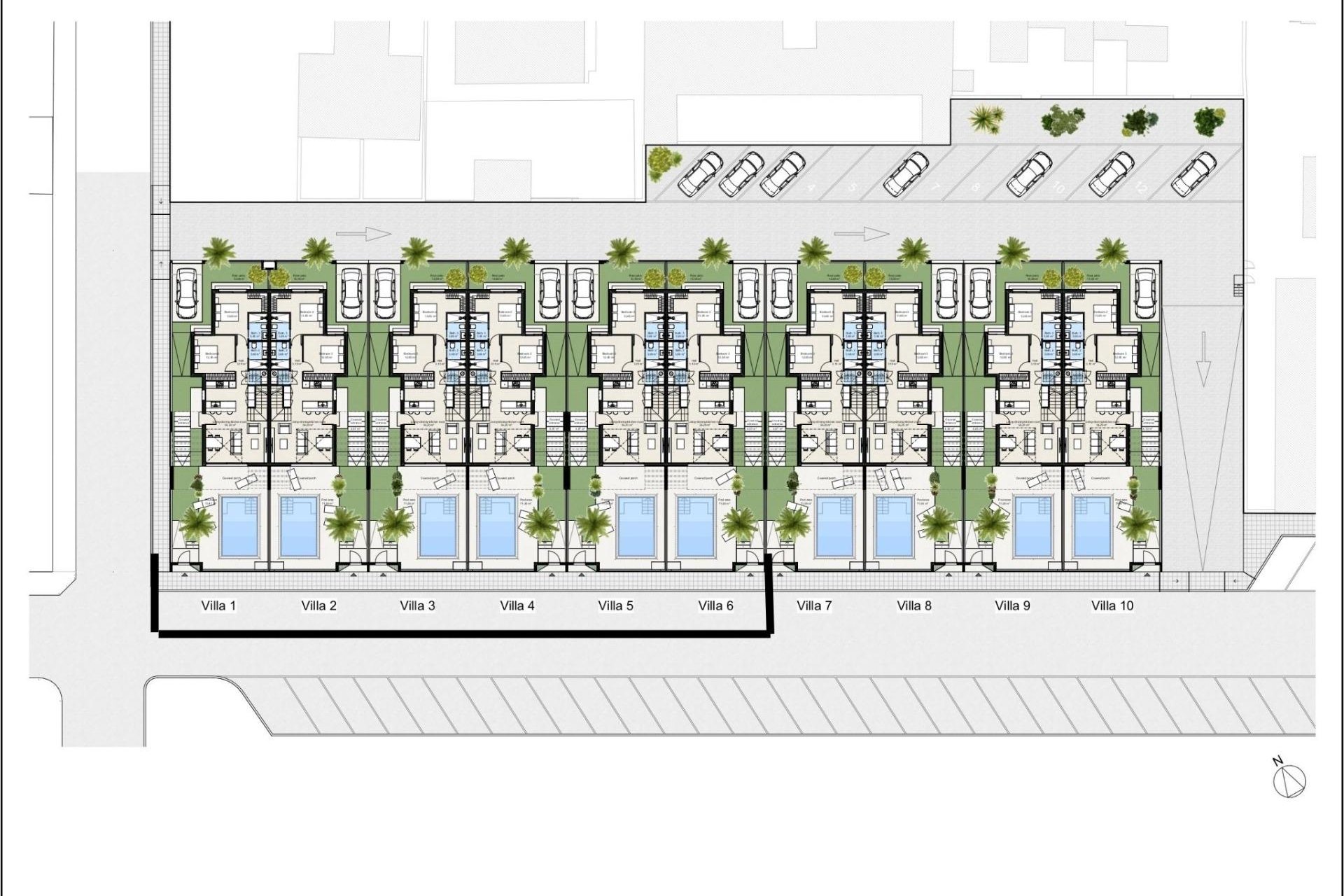 Nieuwbouw Woningen - Villa - Los Nietos - Center