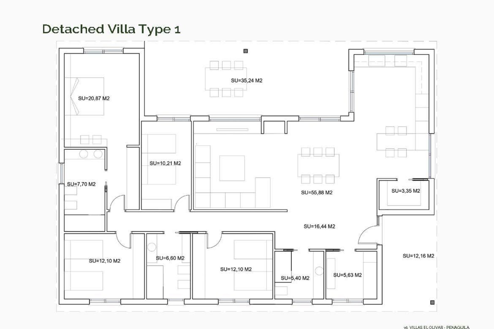 Nieuwbouw Woningen - Villa - Penàguila - El Olivar