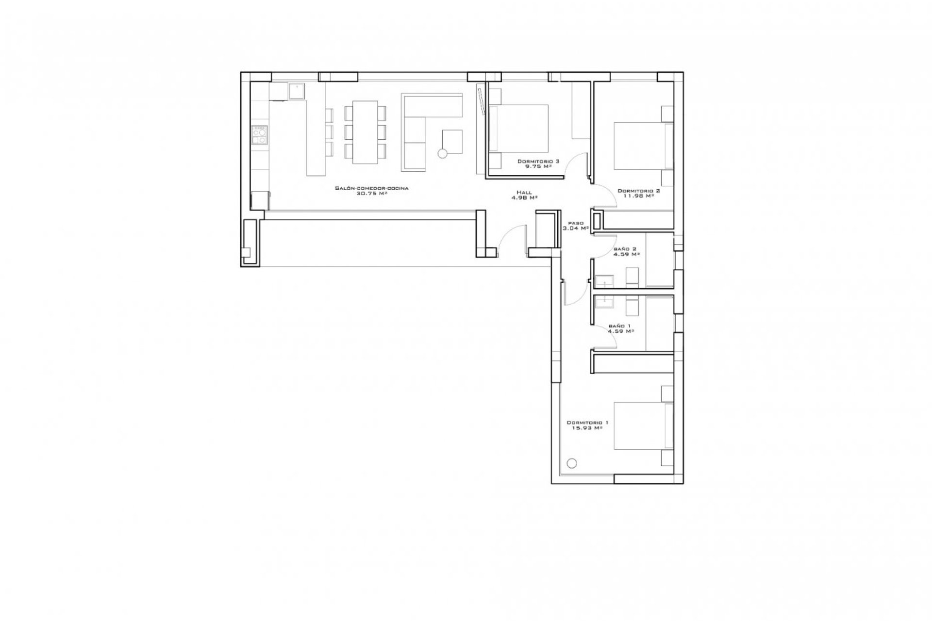 Nieuwbouw Woningen - Villa - Polop - Alberca