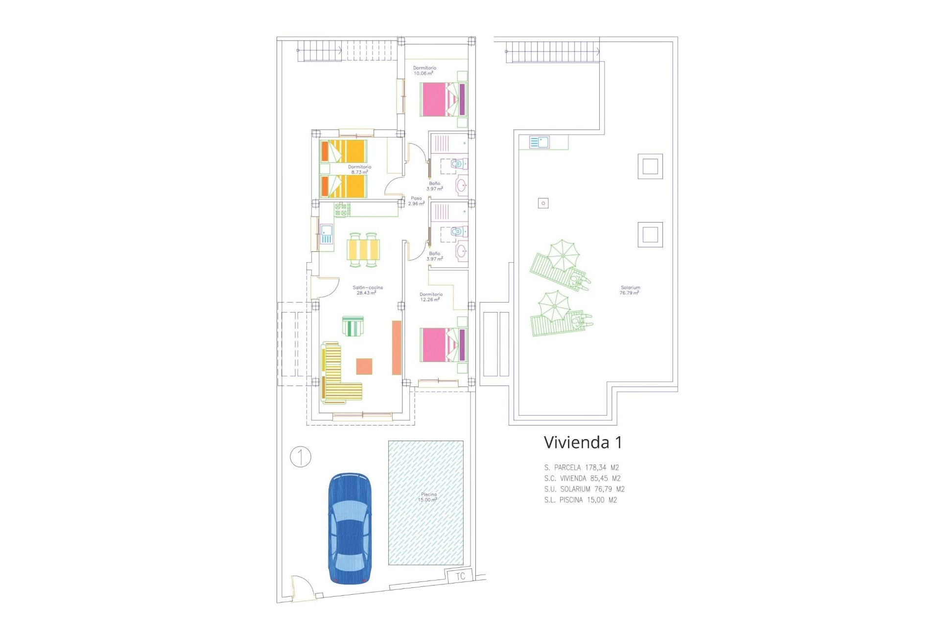 Nieuwbouw Woningen - Villa - San Javier - pueblo