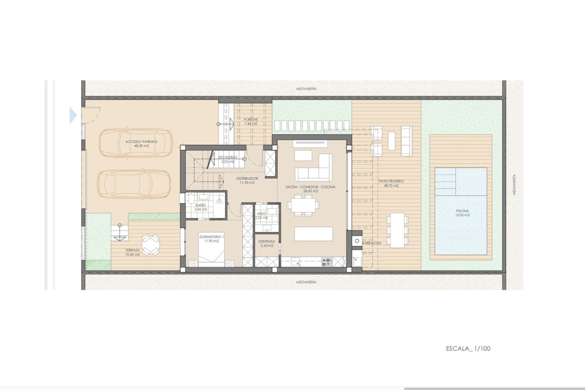 Nieuwbouw Woningen - Villa - San Juan de los Terreros - Las Mimosas