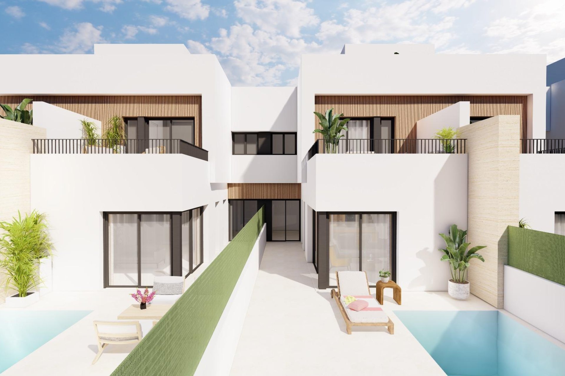 Nieuwbouw Woningen - Villa - Santiago de la Ribera - Santiago De La Ribera