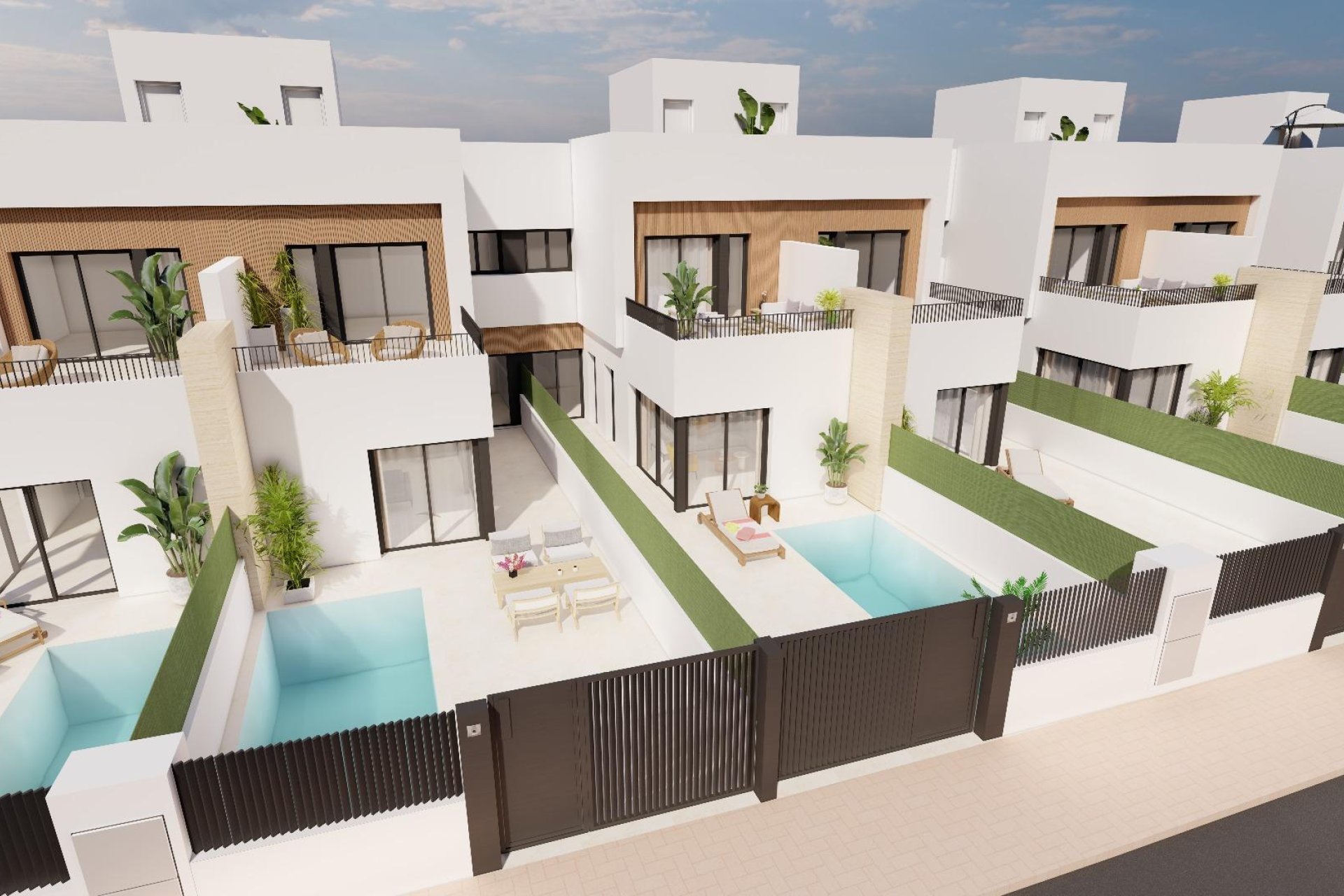 Nieuwbouw Woningen - Villa - Santiago de la Ribera - Santiago De La Ribera