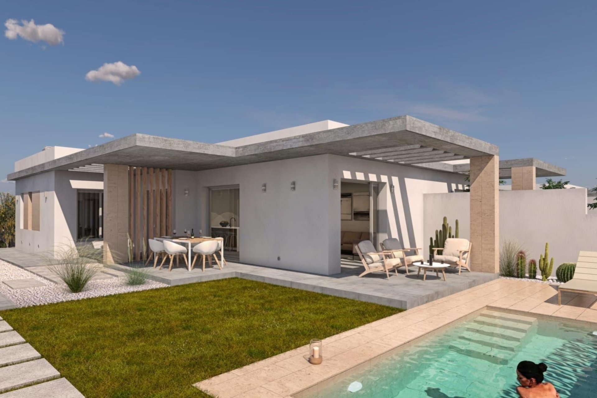 Nieuwbouw Woningen - Villa - Santiago de la Ribera