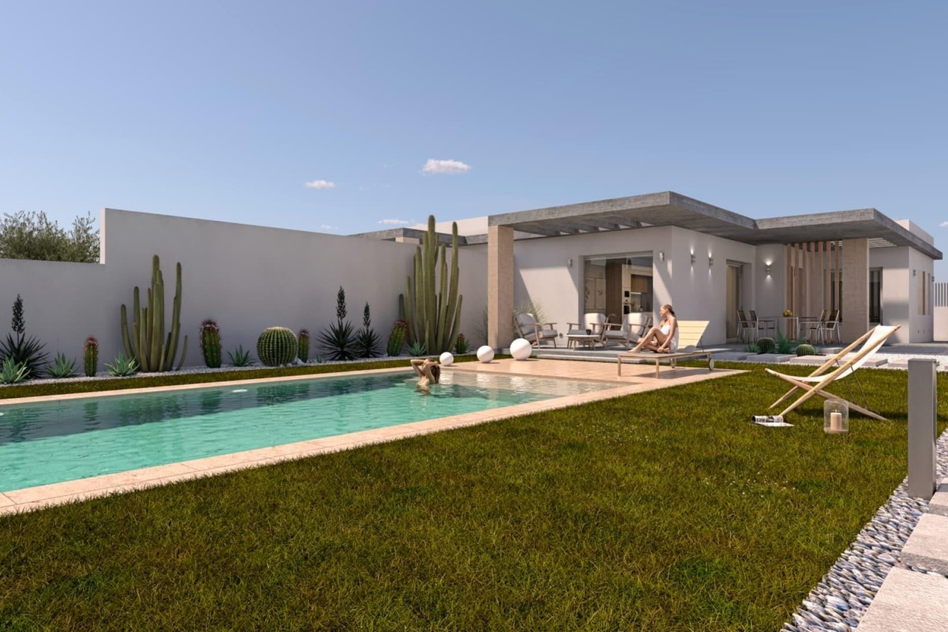 Nieuwbouw Woningen - Villa - Santiago de la Ribera