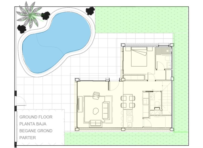 Nieuwbouw Woningen - Villa - Torre Pacheco - Roldán