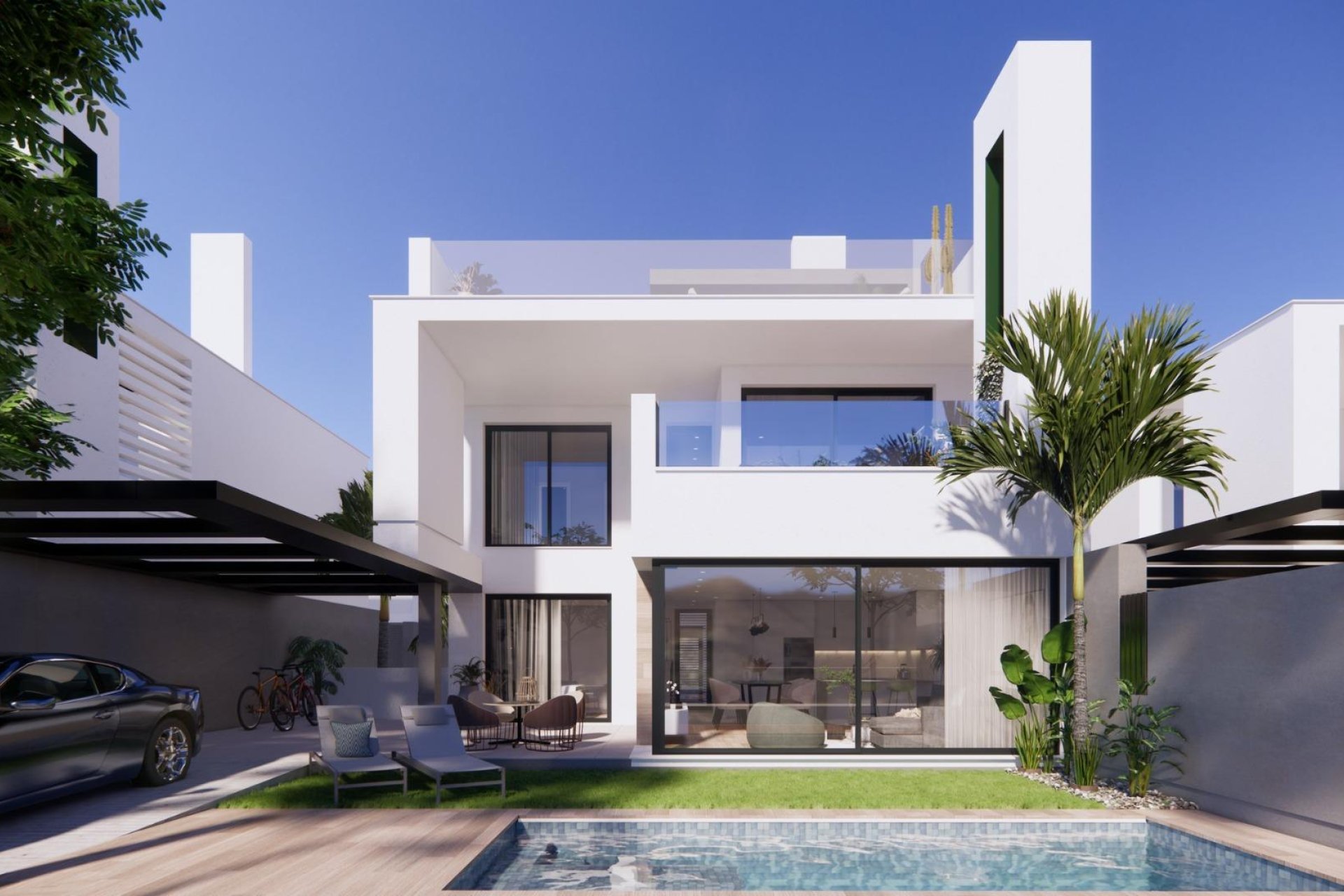 Nieuwbouw Woningen - Villa - Torre Pacheco - Santa Rosalia