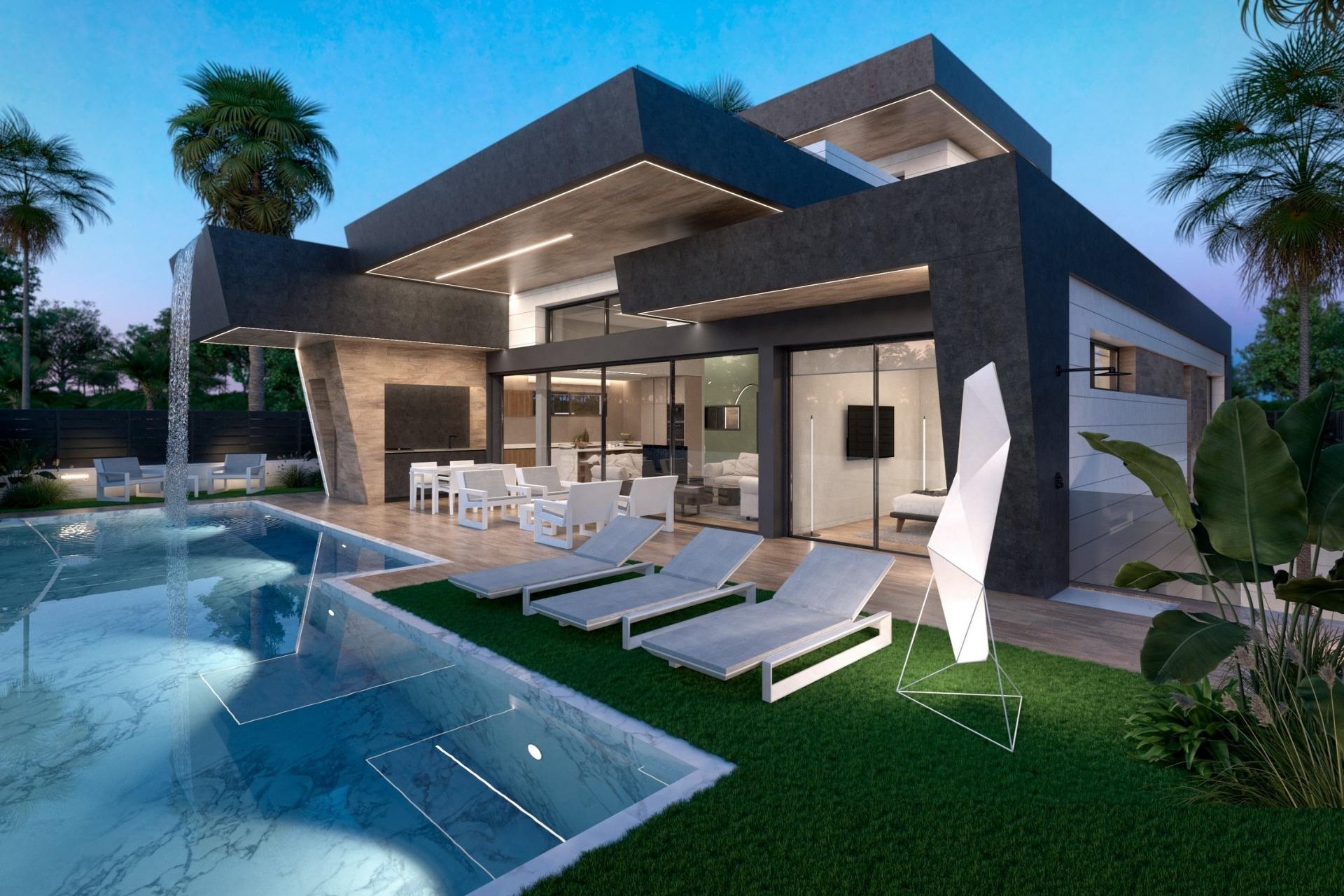 Nieuwbouw Woningen - Villa - Torre Pacheco - Santa Rosalia