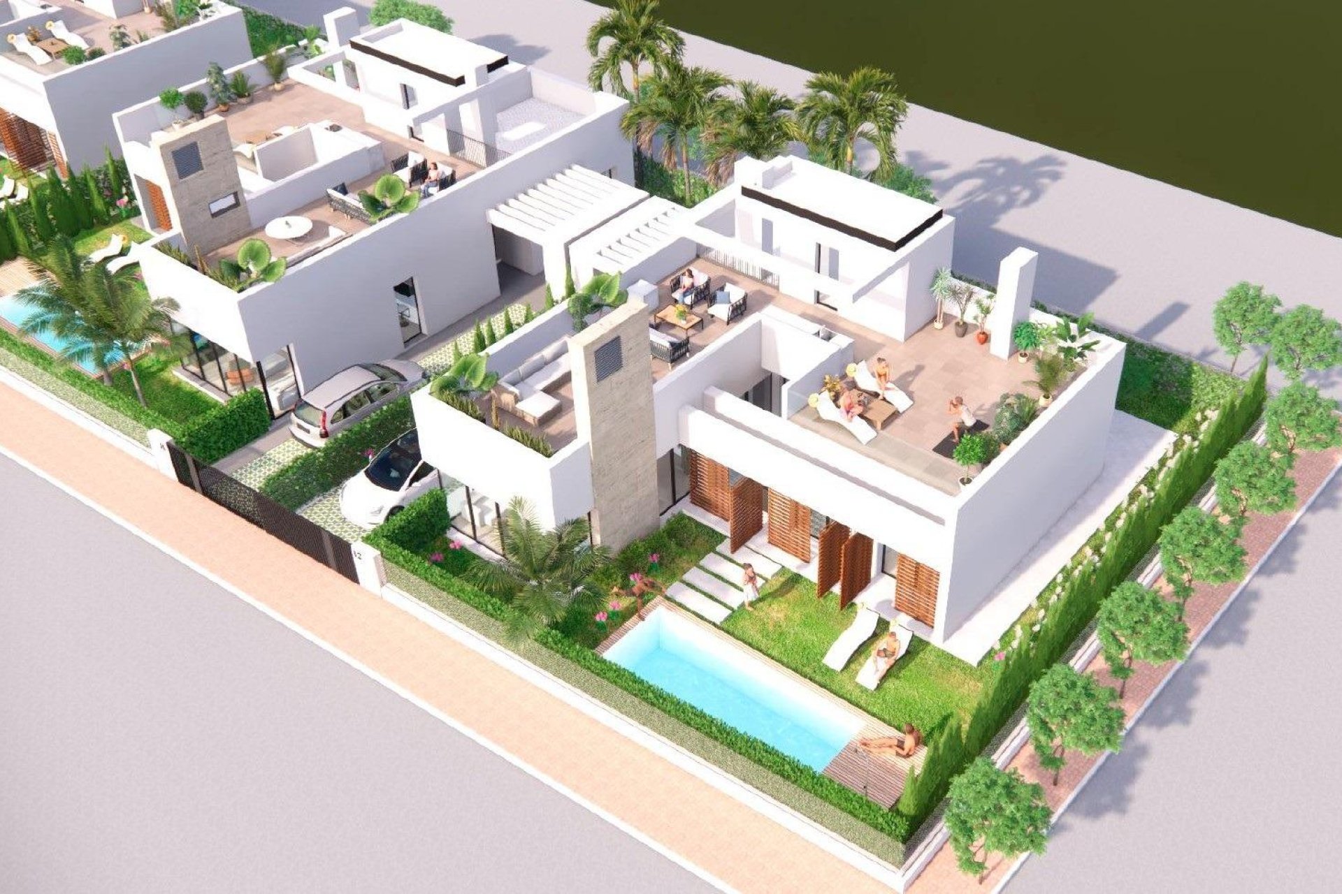 Nieuwbouw Woningen - Villa - Torre Pacheco - Santa Rosalia