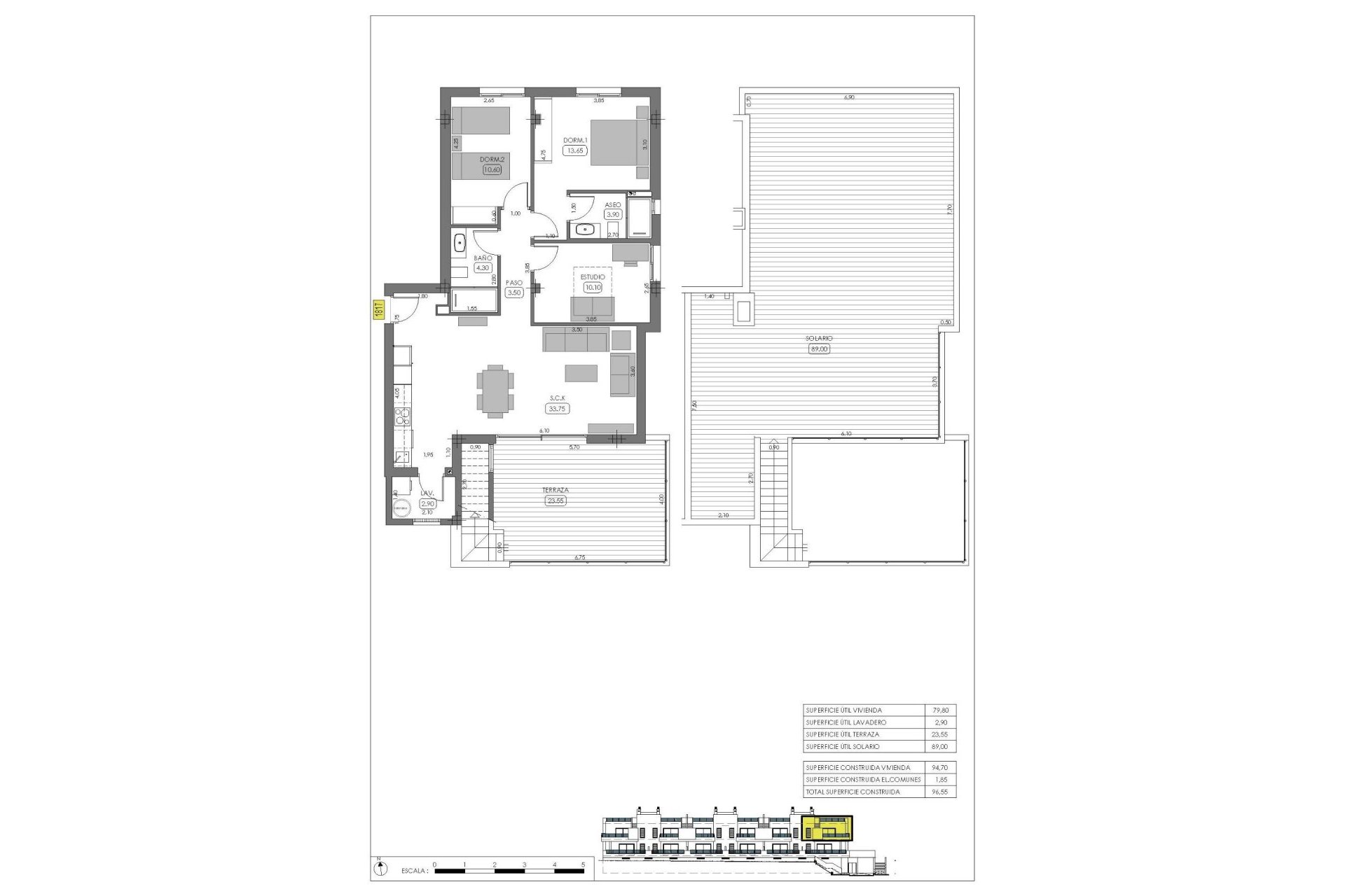 Nouvelle construction - Appartement - Algorfa - La Finca Golf