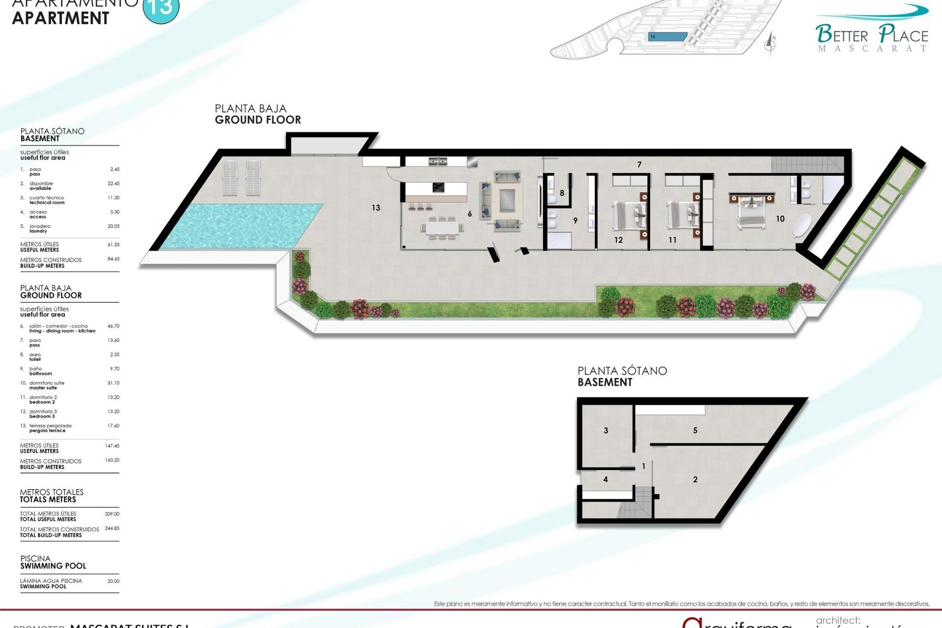 Nouvelle construction - Appartement - Calpe - Mascarat