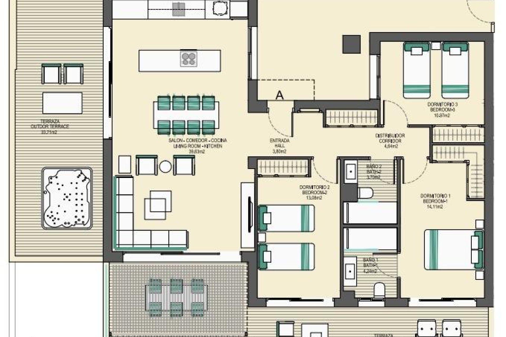 Nouvelle construction - Appartement - Casares - Buenas Noches