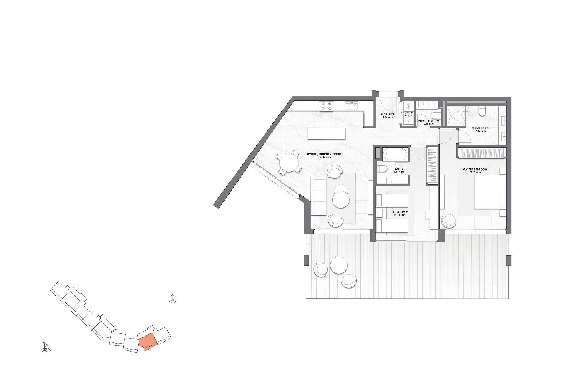 Nouvelle construction - Appartement - Casares - Finca Cortesín