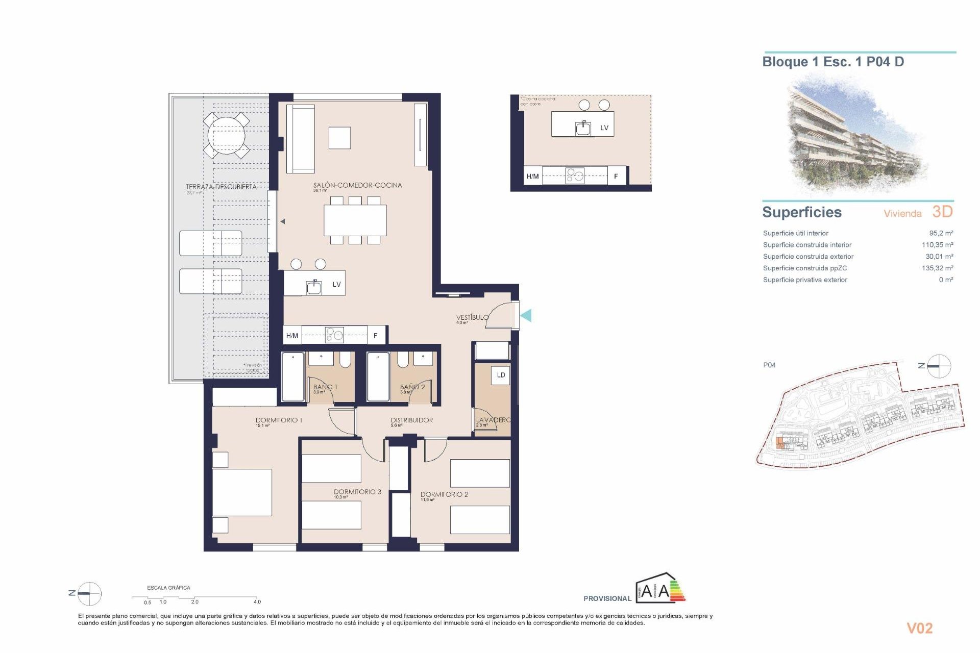 Nouvelle construction - Appartement - Denia - Playa de La Almadraba