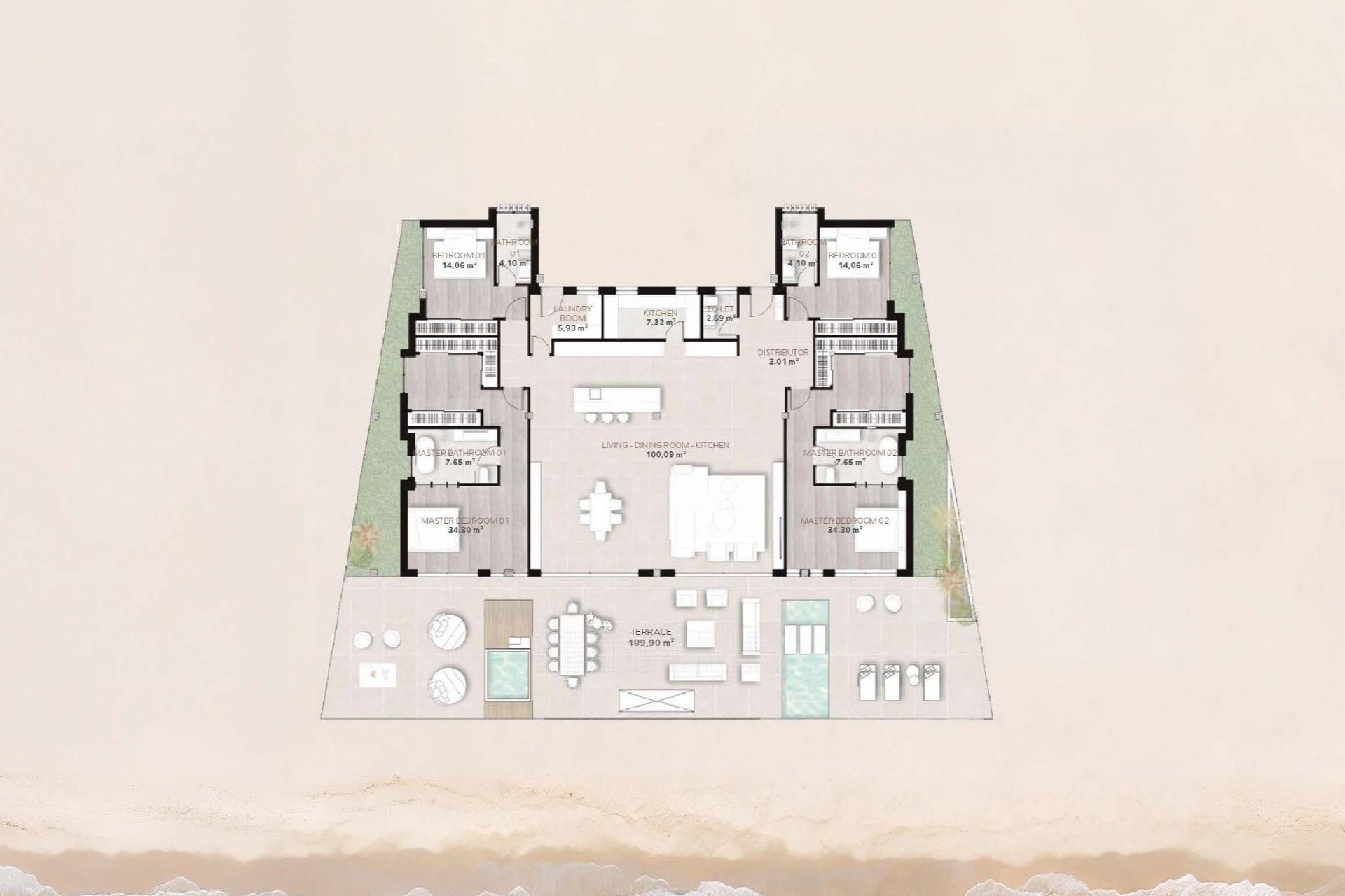 Nouvelle construction - Appartement - Estepona - Playa del Cristo