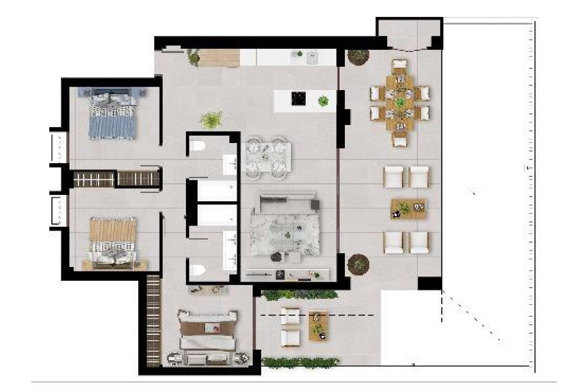 Nouvelle construction - Appartement - Istán