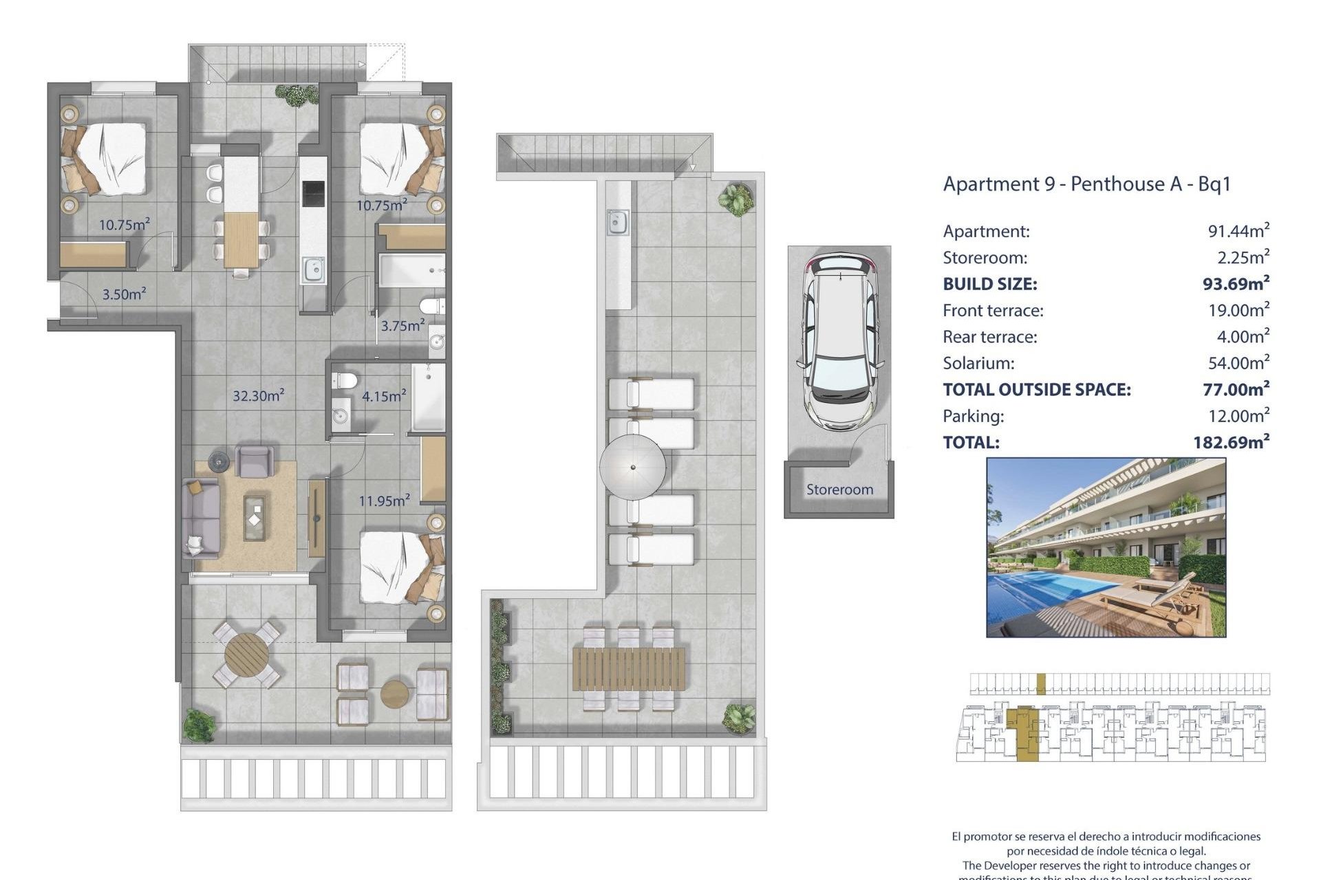 Nouvelle construction - Appartement - Los Alcazares - Los Narejos